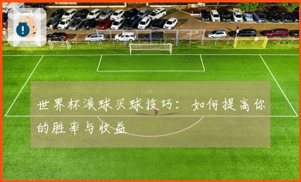 世界杯滚球买球技巧：如何提高你的胜率与收益